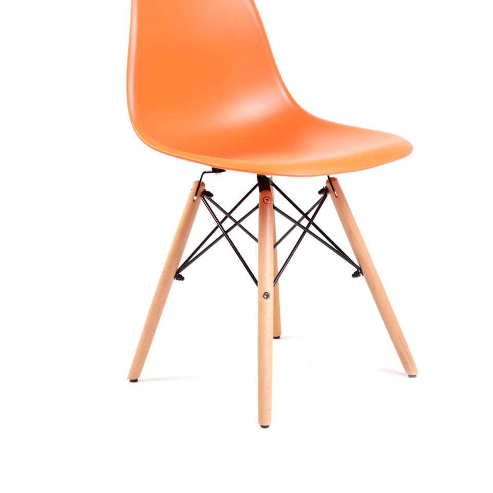 Vibrant Orange Chair